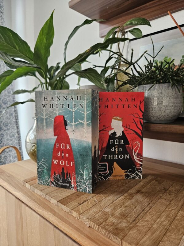 Die Cover von Für den Wolf und für den Thron